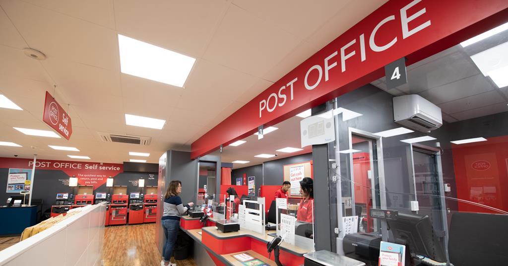 Government and licensing form submission at Shires Post Office Leicester