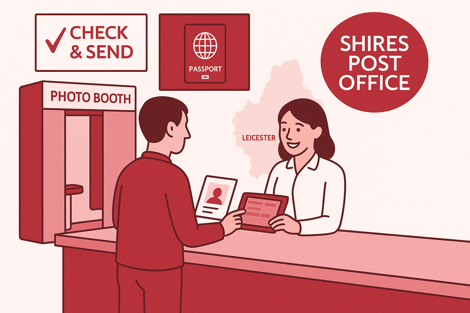 passport applications at Shires Post Office